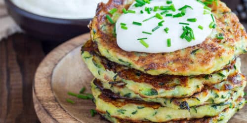 Courgette Fritters