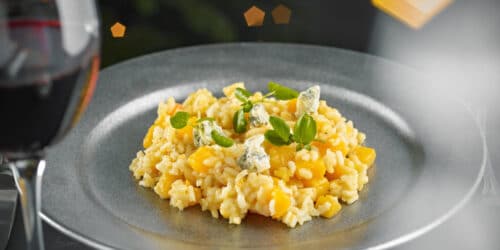 Risotto Butternut and Blue Cheese