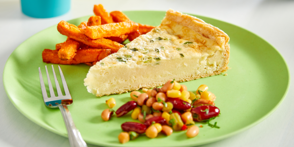Servings: Cheese & Onion Quiche - Charles Saunders Food Service