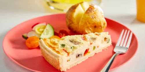 Servings: Mediterranean Veg Quiche